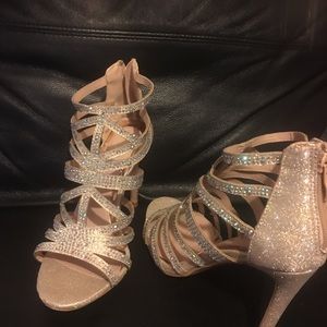 Akira shoes champagne color